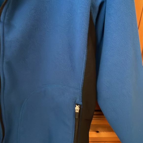 Classic Old Navy men’s fleece/nylon full front zip jacket, size Large - Picture 6 of 13